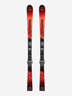 Горные лыжи детские Rossignol Hero JR Multi Event + крепления XPJR7, Красный