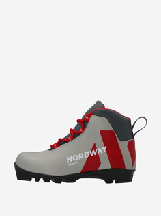 Ботинки для беговых лыж детские Nordway Narvik NNN, Красный