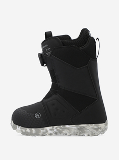 Ботинки для сноуборда детские Nidecker Micron Boa, Черный