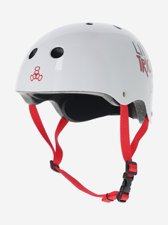 Шлем детский Triple Eight Little Tricky Dual Certified, Белый