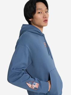 Худи мужское оверсайз FILA, Синий