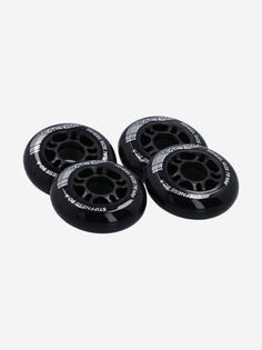 Набор колес для роликов Reaction 78 мм, 80А, 4 шт., Черный Re:Action