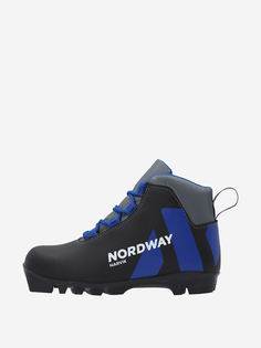 Ботинки для беговых лыж детские Nordway Narvik NNN, Черный