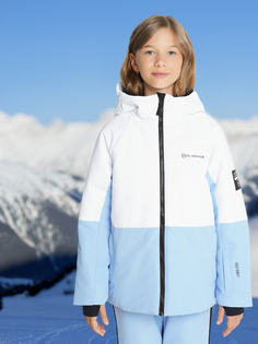 Куртка утепленная для девочек Glissade, Белый