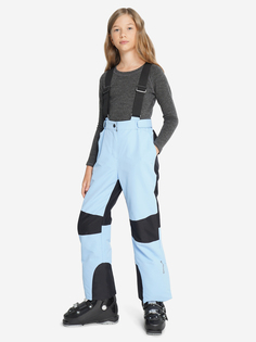 Брюки утепленные для девочек Glissade, Голубой